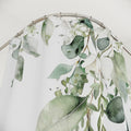 Watercolor Eucalyptus Shower Curtains, Botanical Green Bathroom Decor